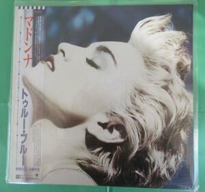 【帯付き】 レコード LP マドンナ MADONNA True Blue トゥルー・ブルー ★L49