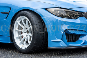 ★BMW F80 M3 F82 F83 M4 カーボン フロント リップ スポイラー LT型 2014/7-2021《3分割タイプ》☆.