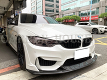 ★BMW F80 M3 F82 F83 M4 ハーフカーボン フロント リップ スポイラー LT型 2014/7-2021《3分割タイプ》☆._画像5