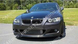 *BMW E92 E93 previous term M sport front lip spoiler AK type FRP made not yet painting 2007-2010*.