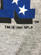 古着 90s USA製 NFL Dallas Cowboys カウボーイズ バイカラー スウェット トレーナー L 古着_画像6