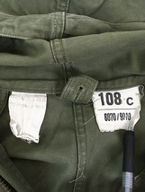 古着 70s フランス軍 M64 「ARMEE FRANCAISE」 ミリタリー コットンツイル フィールド モッズ コート パーカー 108C_画像9