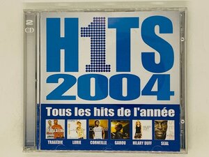 即決CD+DVD HITS 2004 / H1TS / Tous les hits de I'annee / TRAGEDIE , LORIE , HILARY DUFF / アルバム 2枚組 M05