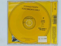 即決CD DONALD FAGEN / TOMORROW'S GIRLS / ドナルド・フェイゲン / トゥモロウズ・ガールズ / J02_画像3