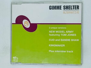 即決CD UK盤 GIMME SHELTER ALTERNATIVE / Cud And Sandie Shaw , Kingmaker / イギリス盤 T03