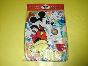 [ new goods ] that time thing Mickey Mouse [ summer field ] beach ball bell entering 55cm Disney nakajima Showa era / retro postage 230 jpy 