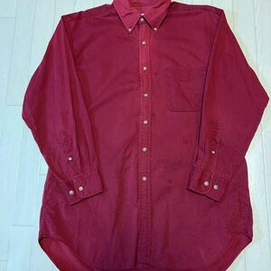 Brooks Brothers SPORT SHIRT ブルックスブラザーズ ボタンダウン ビンテージ 長袖シャツ オーバーサイズ 香港製 90s