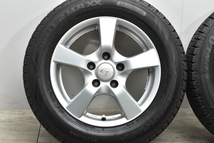 【バリ溝】グラス GF 15in 6J +43 PCD114.3 ダンロップ ウィンターマックス WM02 195/65R15 ノア ヴォクシー セレナ ステップワゴン_画像4