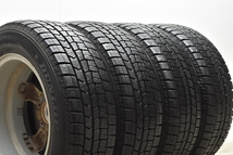 【バリ溝】グラス GF 15in 6J +43 PCD114.3 ダンロップ ウィンターマックス WM02 195/65R15 ノア ヴォクシー セレナ ステップワゴン_画像6