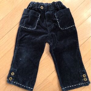 3can4on 秋冬ボトムス ベロア素材