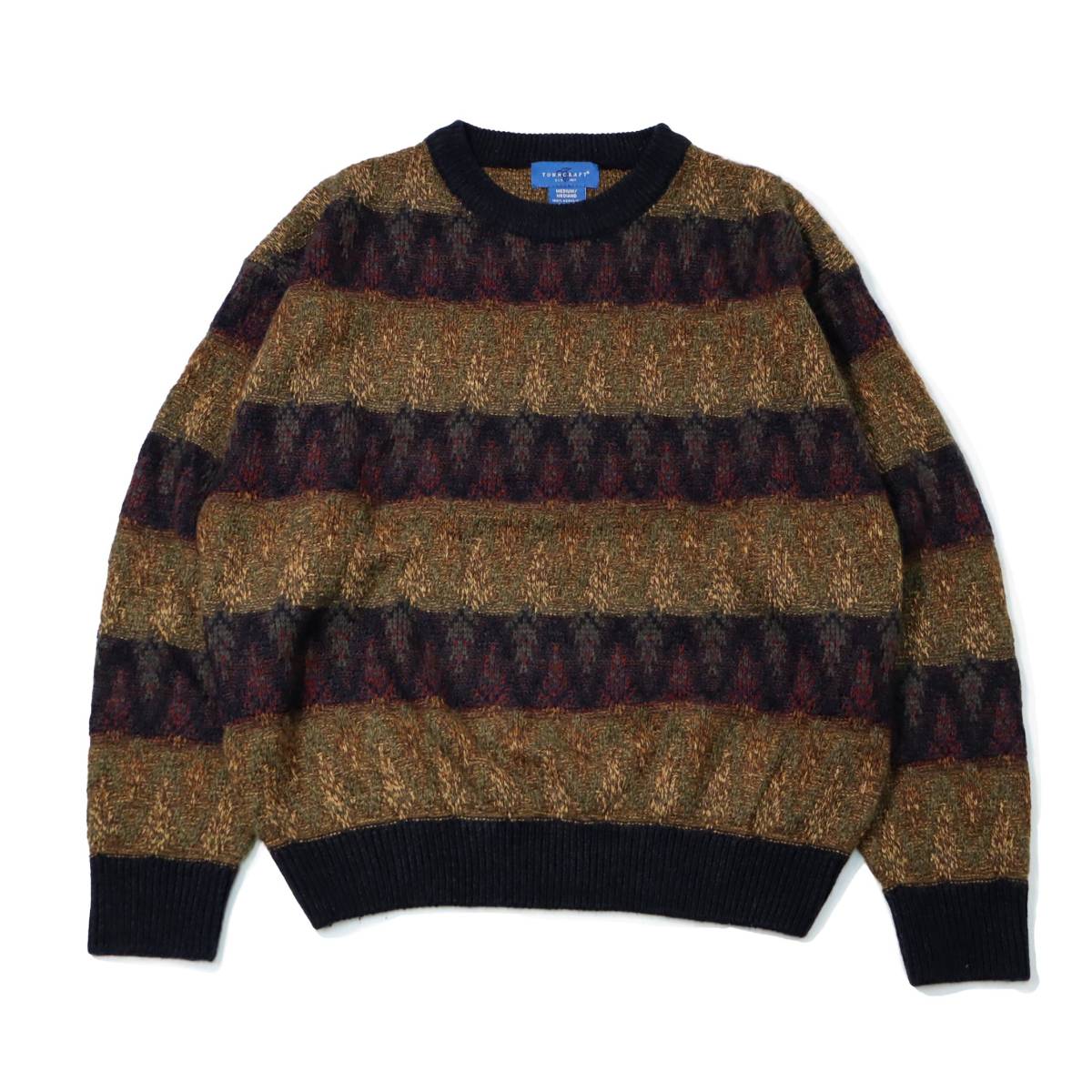 純正品販売中】 フレンチヴィンテージ 90s TEDDY SMITH ジャガード