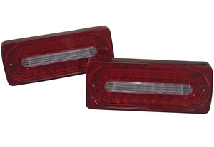 HOWELL made Benz W463 G Class all model year correspondence | crystal LED specification tail lamp ( red & clear )WE-RL0130B-LED-R