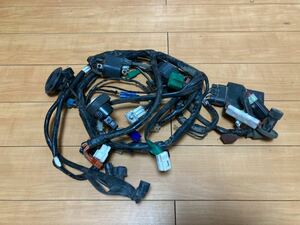 【878】 レッツ4 バスケット CA43A (133番台〜) 実働 CDI イグニッションコイル ウインカー ホーン メインハーネス