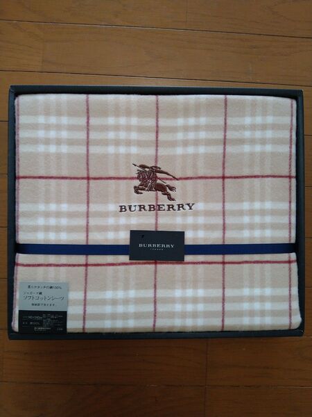 ★新品! バーバリー★ソフトコットンシーツ★ BURBERRY