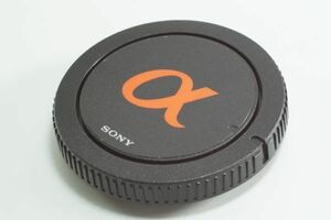 FOX209[とてもキレイ 送料無料]絶版 SONY α文字 Aマウント用ボディキャップ body cap A-mount