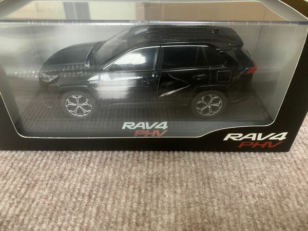 RAV4 PHV カラーサンプルミニカー　アティチュードブラックマイカ