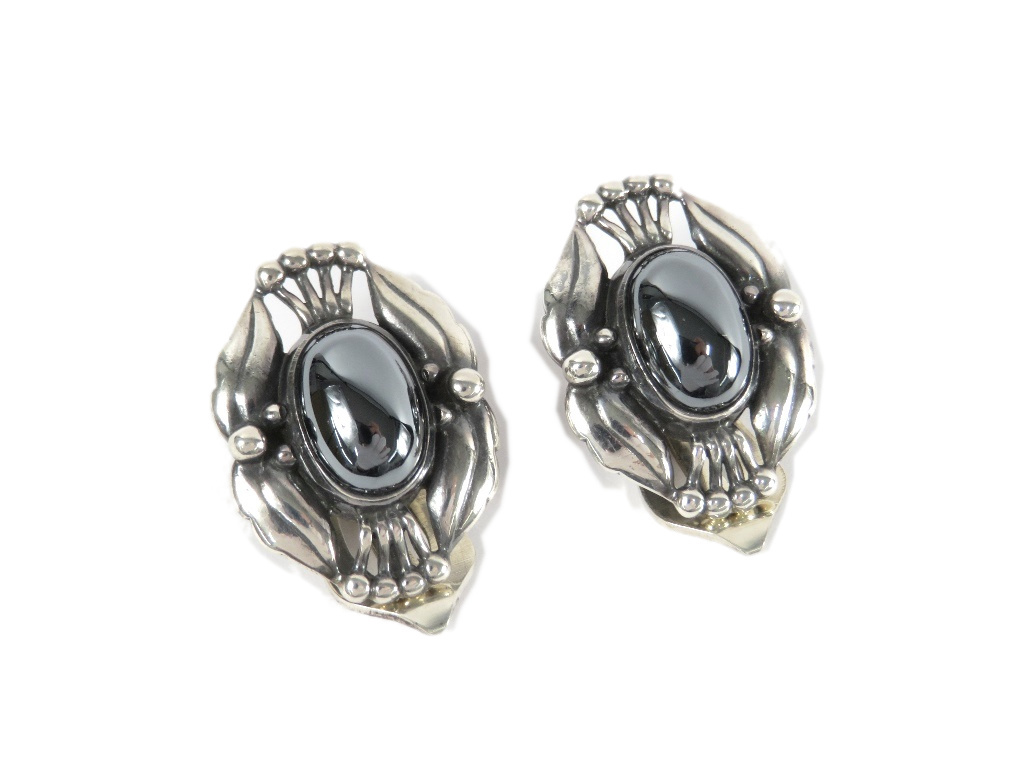 ヤフオク! - イヤリング、ピアス(ジョージ・ジェンセン ブランド ...