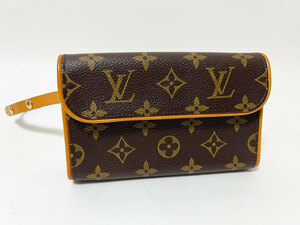 送料無料 LOUIS VUITTON ルイヴィトン モノグラム ポシェットフロランティーヌ ウエストポーチ ウエストバッグ M51855