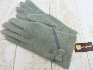 PIERRE BALMAIN/ピエールバルマン：ウール 手袋 レディース 婦人 オールド 未使用