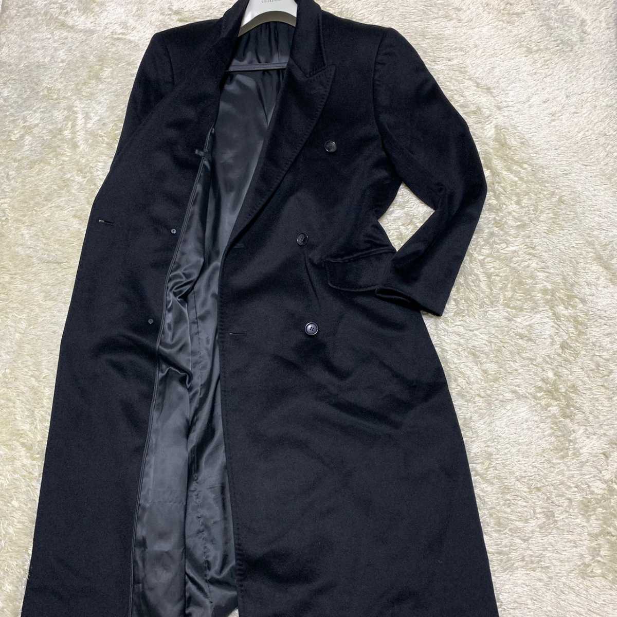 メーカー公式ショップ】 極美品☆カシミアファーコート マキシ丈 黒 11