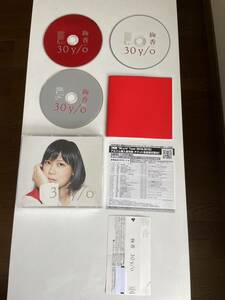 【帯付き　本体美品】絢香 30y/o【送料レターパックライト370円】2CD＋Blu-ray 檄レア　希少