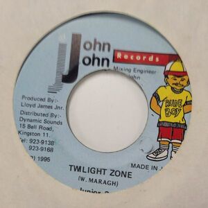 EPレコード　JUNIOR CAT / TWILIGHT ZONE (SOLOMON)