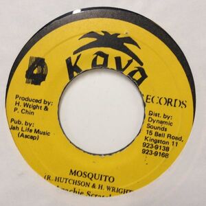 EPレコード　APACHIE SCRATCHY / MOSQUITO (TWO YEARS OLD)