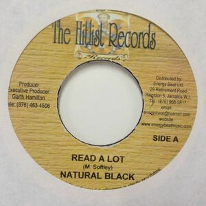 EPレコード　NATURAL BLACK / READ A LOT (LION OF JUDAH)