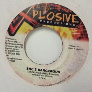 EPレコー T.O.K / SHE'S DANGEROUS (DRAGON FLY)