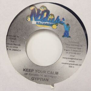 EPレコード　GYPTIAN / KEEP YOUR CALM (DROP IT)