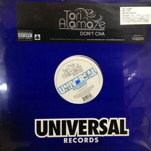 12inchレコード　TORI ALAMAZE / DON'T CHA (シールド)