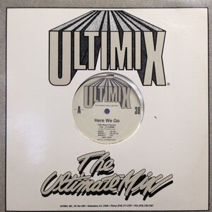 12INCHレコード　ULTIMIX VOL.38 (A,B) (HERE WE GO / C&C MUSIC FACTORY )