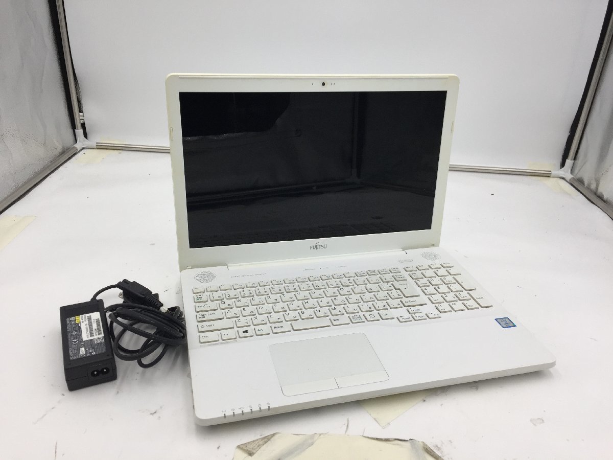 富士通 LIFEBOOK AH50/A3 FMVA50A3WP ノートパソコン transparencia3