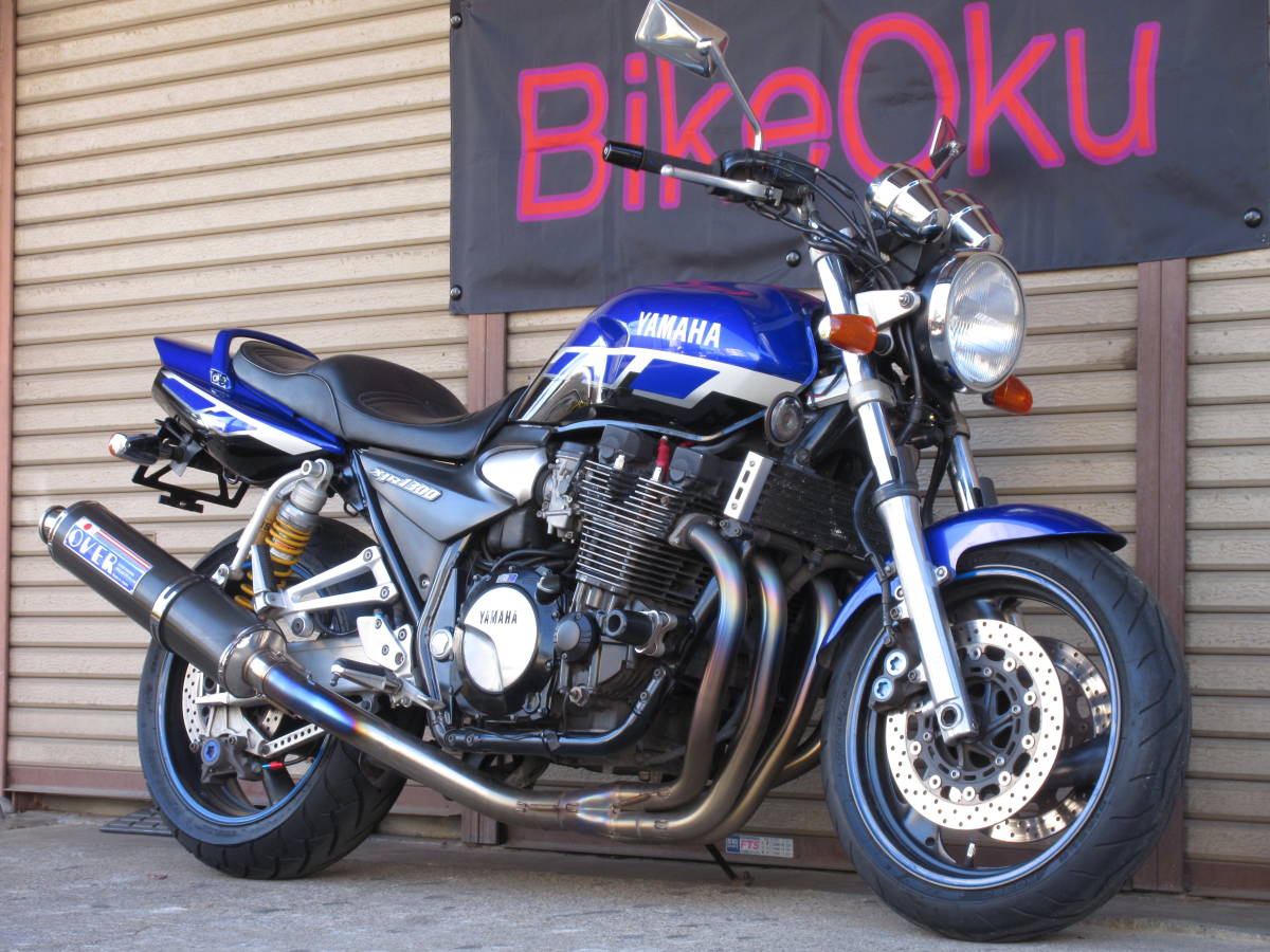 ヤマハ XJR1300 RP03J ~2002年 ショート管 ブラック マフラー【新品