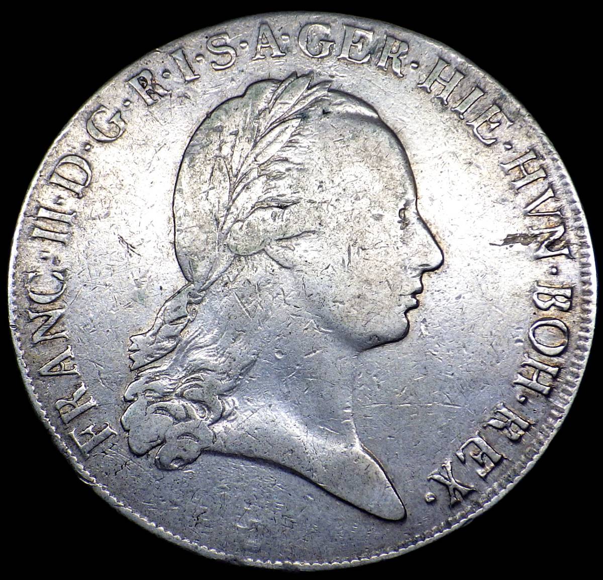 ☆【超希少】1673 ドイツ 神聖ローマ帝国 1/3ターラー 銀貨 NGC XF45
