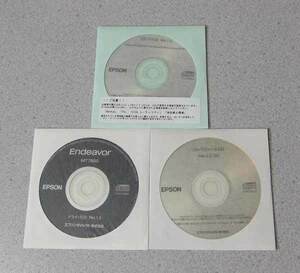 EPSON recovery CD Ver 1.0 Windows XP Home SP2 & recovery tool CD Rel 3.2 DG & Endeavor MT7800 driver CD Rel 1.2 set 