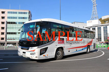 Dー３C【バス写真】L版４枚　長崎自動車　ガーラ　観光ルートバス_画像3