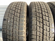 美品 ブリジストン 175/65R15 4H-100 フィット キューブ ヴィッツ アクア ヤリス ポルテ bB シビック シエンタ PCD100 バリ溝 スタッドレス_画像7