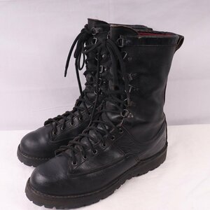 ダナー US 10 1/2 D フォートルイス ゴアテックス DANNER FORT LEWIS 69110 黒 ブラック ブーツ レザー トレッキング 中古 古着 eb898