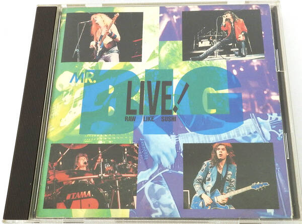 MR. BIG (ミスター・ビッグ) LIVE! RAW LIKE SUSHI【中古CD】