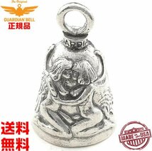 送料0 米国製 【お守り 魔除け GUARDIAN BELL】ガーディアンベル Guardian BELL MERMAID バイカーベル グレムリンベル エンジェルラブ 天使_画像1