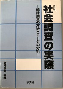 社会調査の実際―統計調査の方法とデータの分析 島崎 哲彦