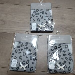 女の子 Ampersand レオパード 豹柄 パンツ ショーツ 100 新品3枚