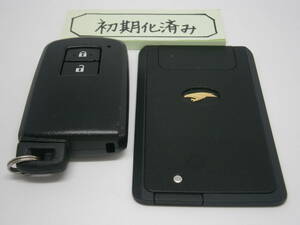 HM6 初期化済 トヨタ スマートキー カードキー ハリアー ６０系　　281451-2110 001-A00591 14FAB-02　登録作業も可能です。　埼玉県深谷市