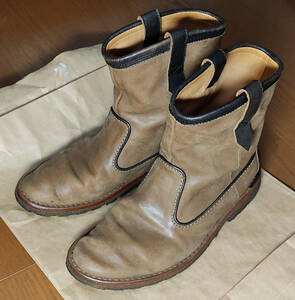 KATHARINE HAMNETT(キャサリンハムネット) メンズブーツ 推定26cm～26.5cm ブラウン(茶色)