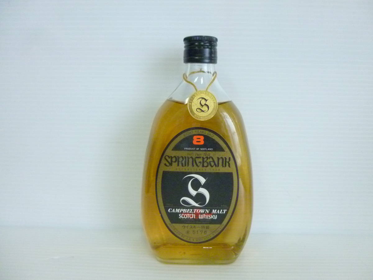 割引発見飲料/酒ヤフオク! -「スプリングバンク8年」の落札相場・落札価格