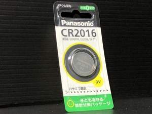 ★安心のPanasonic★ CR2016 ボタン電池 検）キーレス セキュリティー リモコン コントローラー スイッチ