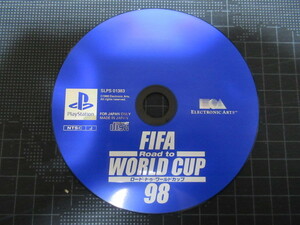 ジャンク プレイステーション FIFA WORLD CUP 98 ディスクのみ 取説、ケース無 作動未確認ジャンク