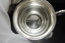 g142 クリストフル コーヒーカップ 中国茶 ソーサー ティーカップ シルバーコーティング ヴィンテージ オールド フランス 銀食器_画像6