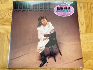 [ shrink unopened ]LP Nakamura Ayumi / HOLLY*NIGHT // valuable // new goods // sample record //